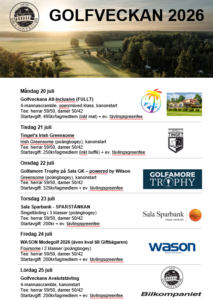 Golfveckan på Sala GK 20260717
